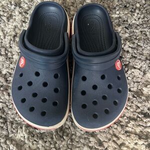 Crocs Kids Navy Clogs